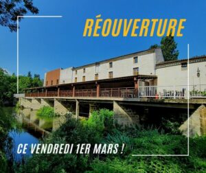 Réouverture du restaurant le 1er Mars